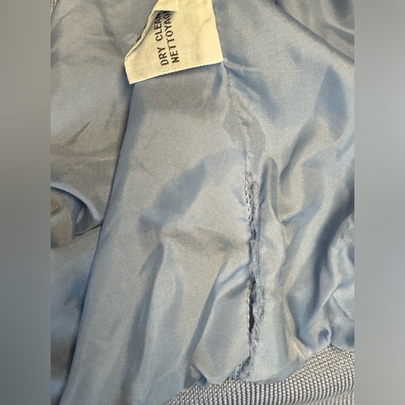 Vintage 80s 90s Members Only Racer Cafe Blue Biker Jacket - Picture 7 of 8